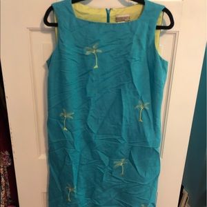 Coldwater Creek Aqua Sundress